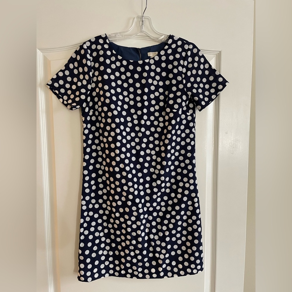 J Crew Women’s Polka Dot Shift Dress
